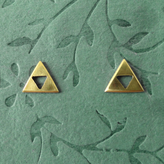 Brinco Triforce Zelda